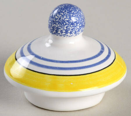 Henriot (Lady Or Man Center) Lid for Mini Sugar Bowl