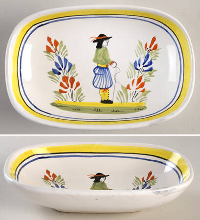 Henriot (Lady Or Man Center) Appetizer Plate