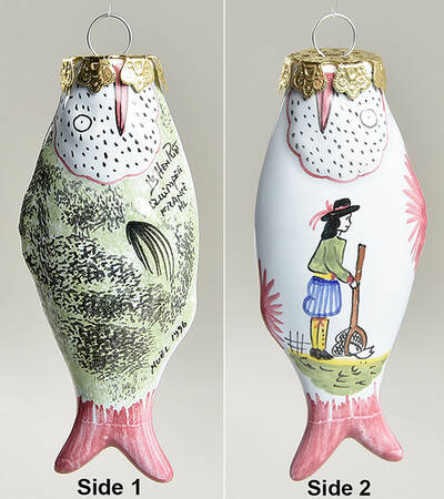 Henriot (Lady Or Man Center) 1996 Annual Ornament
