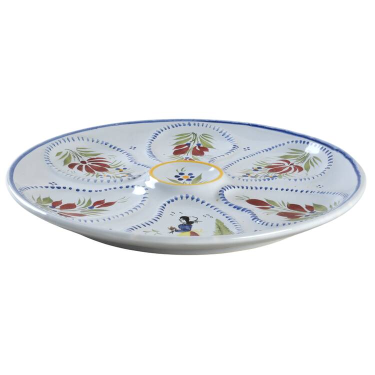 Henriot (Lady Or Man Center) Oyster Plate