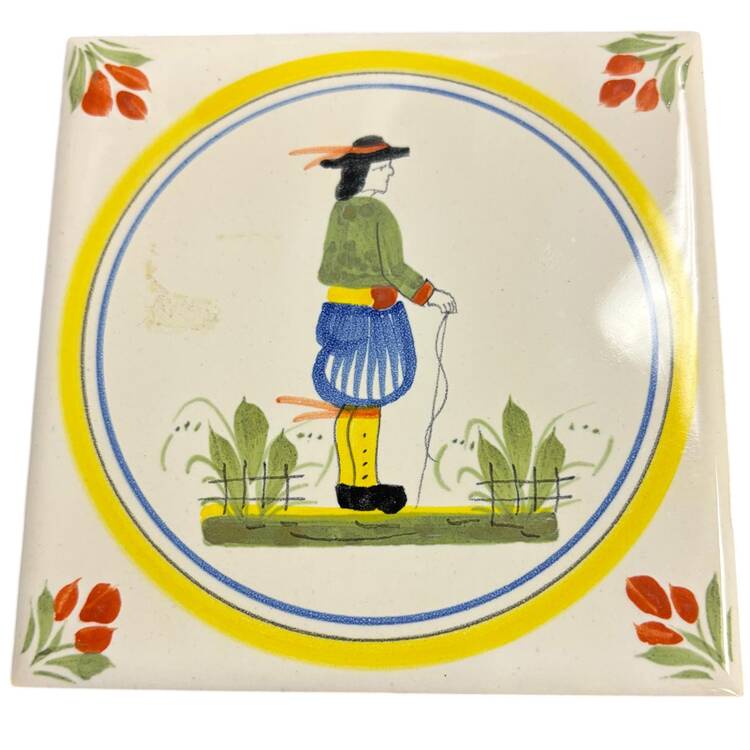 Henriot (Lady Or Man Center) Square Coaster