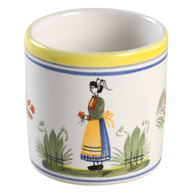 Henriot (Lady Or Man Center) Mini Canister No Lid