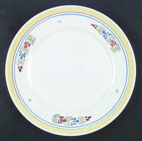 Henriot (Lady Or Man Center) Accent Dinner Plate