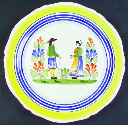 Henriot (Lady Or Man Center) Wall Plate