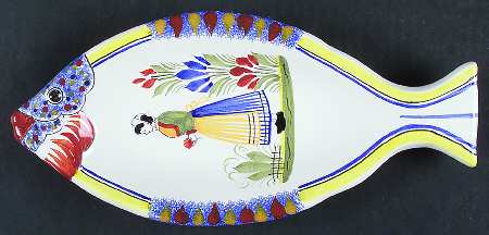 Henriot (Lady Or Man Center) Fish Platter