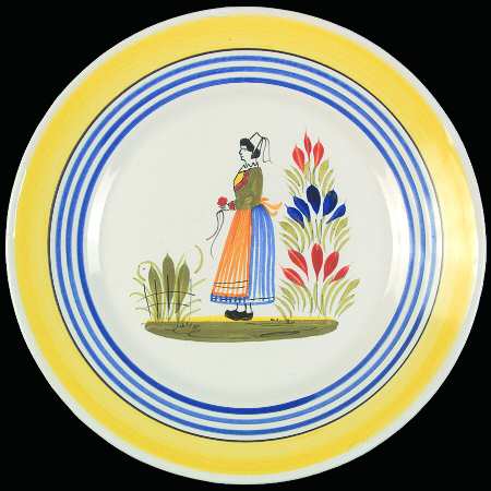 Henriot (Lady Or Man Center) Salad Plate
