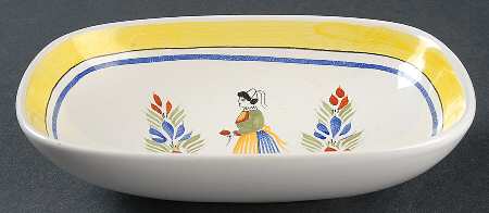 Henriot (Lady Or Man Center) Oval Butter No Lid
