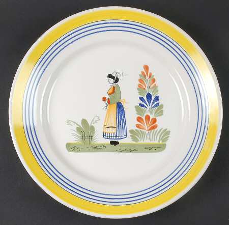 Henriot (Lady Or Man Center) 12" Chop Plate (Round Platter)