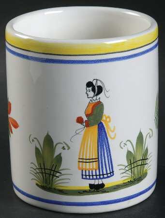 Henriot (Lady Or Man Center) Pencil/Pen Holder/Cup