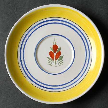 Henriot (Lady Or Man Center) Saucer