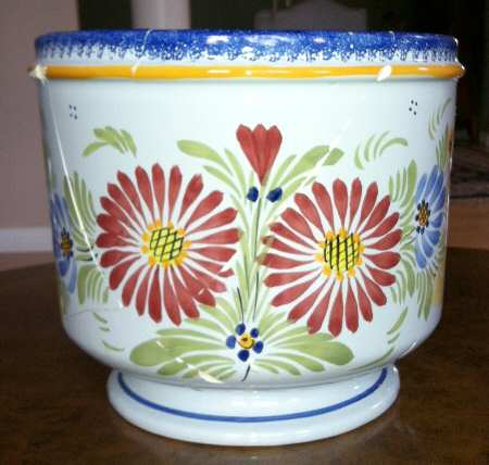 Henriot (Lady Or Man Center) 8" Cachepot