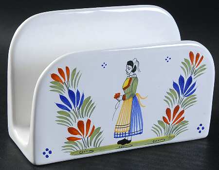 Henriot (Lady Or Man Center) Napkin Holder