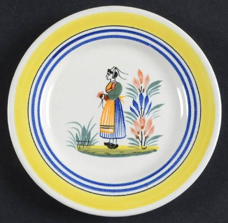 Henriot (Lady Or Man Center) Bread & Butter Plate