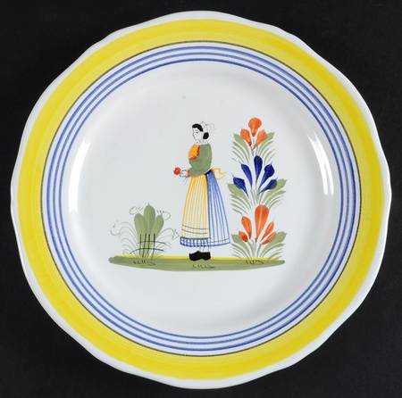 Henriot (Lady Or Man Center) Salad Plate