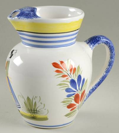 Henriot (Lady Or Man Center) Ice Lipped Pitcher