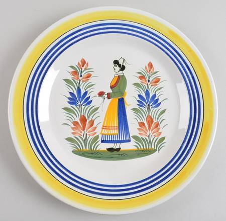 Henriot (Lady Or Man Center) 11" Chop Plate (Round Platter)