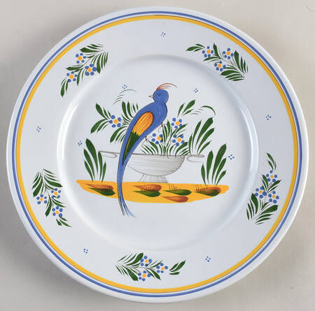 Jardin D'Ete Luncheon Plate