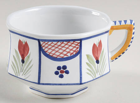 Mistral Blue (Octagonal, Lady Center) Oversized Cup