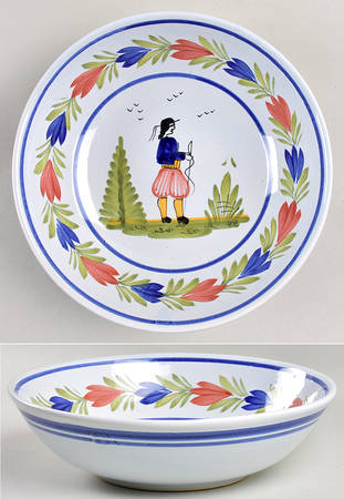 Mistral Blue (Round) 8" Round Vegetable Bowl