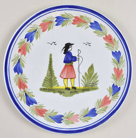 Mistral Blue (Round) Cake Plate