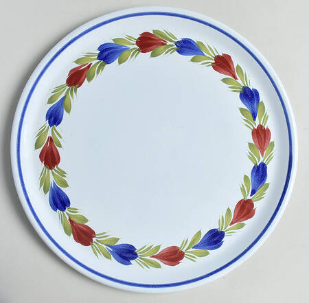 Mistral Blue (Round) Round Cheese Dish No Lid