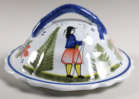 Mistral Blue (Round) Lid for Tureen