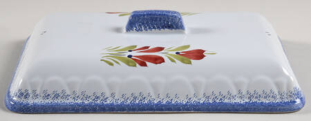 Mistral Blue (Round) Lid for 9" Rectangular Box