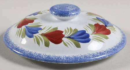 Mistral Blue (Round) Lid for Cookie Jar