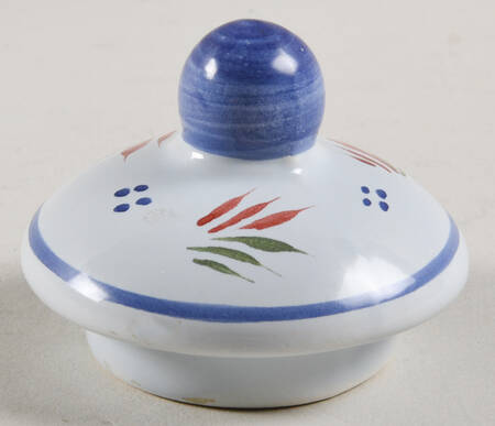 Mistral Blue (Round) Lid for Mustard Jar