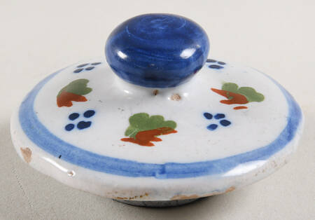 Mistral Blue (Round) Lid for Ink Pot