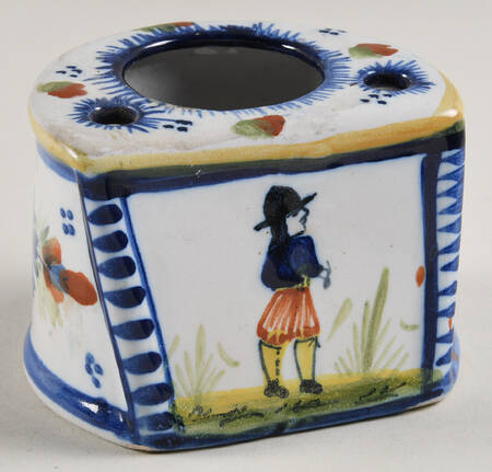 Mistral Blue (Round) Ink Pot No Lid