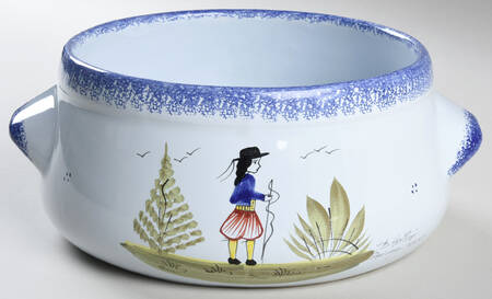 Mistral Blue (Round) 1.5 Qt Round Casserole No Lid