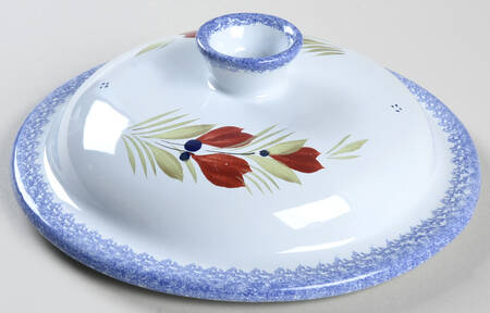 Mistral Blue (Round) Lid for 1.5 Qt Round Casserole