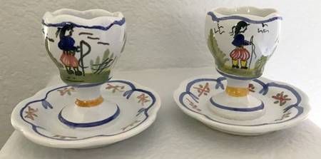 Mistral Blue (Round) Single Egg Cup