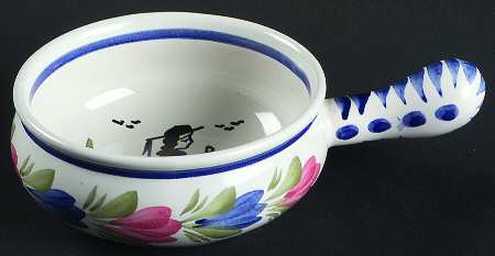 Mistral Blue (Round) Open Individual Casserole