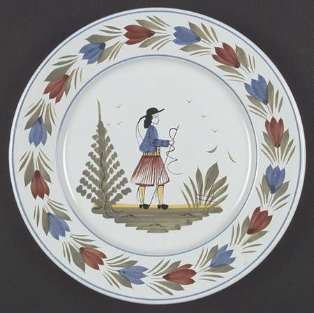 Mistral Blue (Round) Dinner Plate