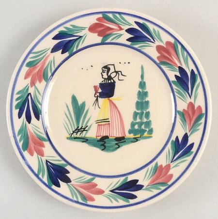 Petit Breton Bread & Butter Plate