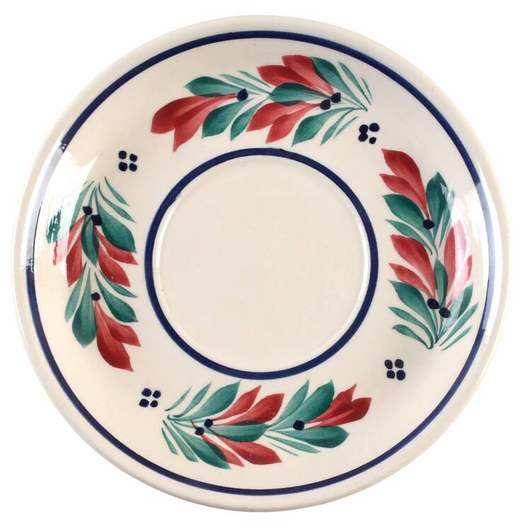 Petit Breton Saucer for Flat Cup