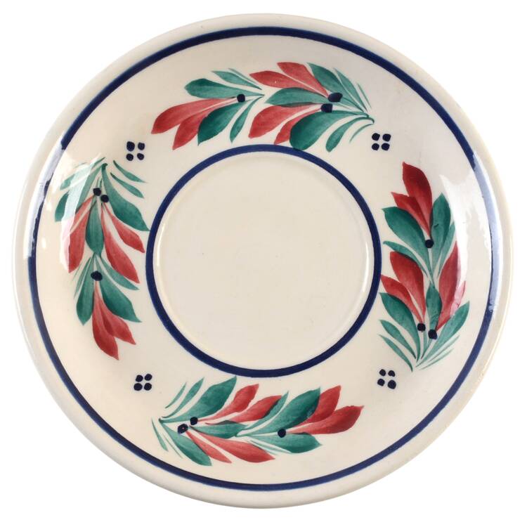 Petit Breton Saucer for Flat Cup