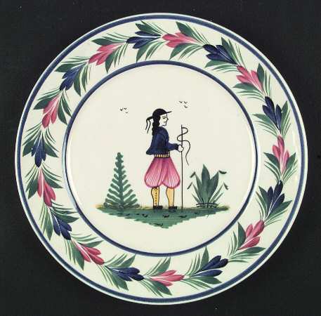Petit Breton Dinner Plate