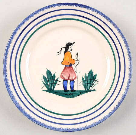 BRITTANY BLUE Bread & Butter Plate