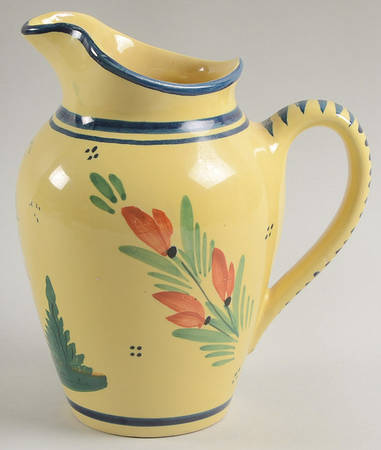 Soleil Yellow (Octagonal, Lady) 32 Oz Pitcher