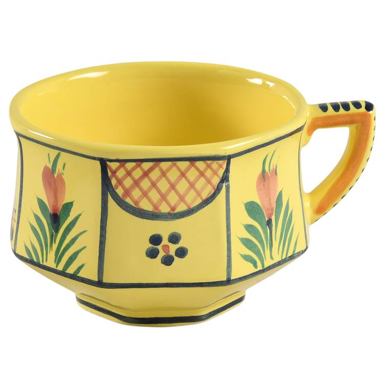 Soleil Yellow (Octagonal, Lady) Oversized Cup
