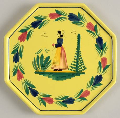 Soleil Yellow (Octagonal, Lady) Octagonal Trivet