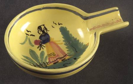Soleil Yellow (Octagonal, Lady) 4" Ashtray