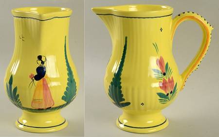 Soleil Yellow (Octagonal, Lady) 40 Oz Pitcher
