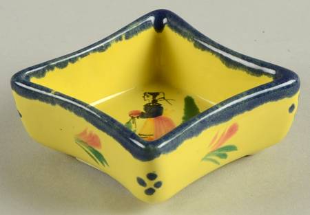 Soleil Yellow (Octagonal, Lady) Small Diamond Shape Ashtray