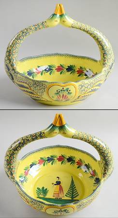 Soleil Yellow (Octagonal, Lady) Swan Basket
