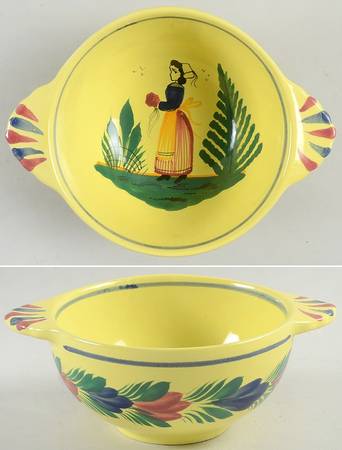 Soleil Yellow (Octagonal, Lady) Lugged Cereal Bowl