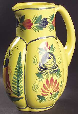 Soleil Yellow (Octagonal, Lady) 48 Oz Pitcher